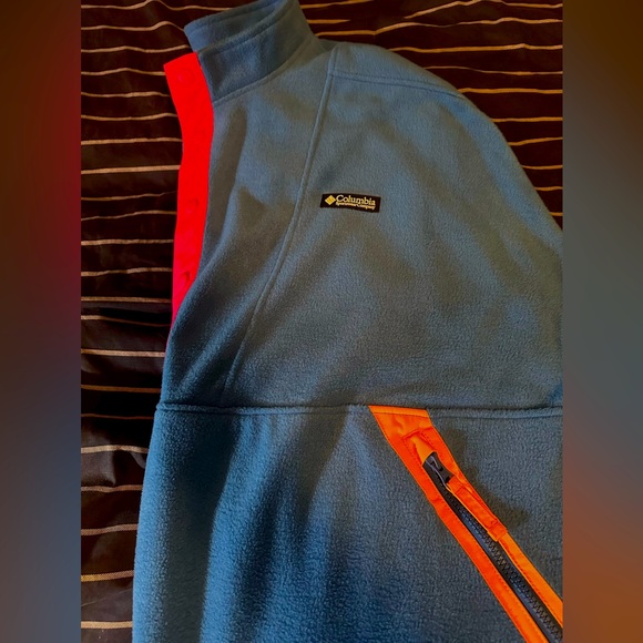 Columbia fleece men’s xxl vintage button down brand new - Picture 5 of 5